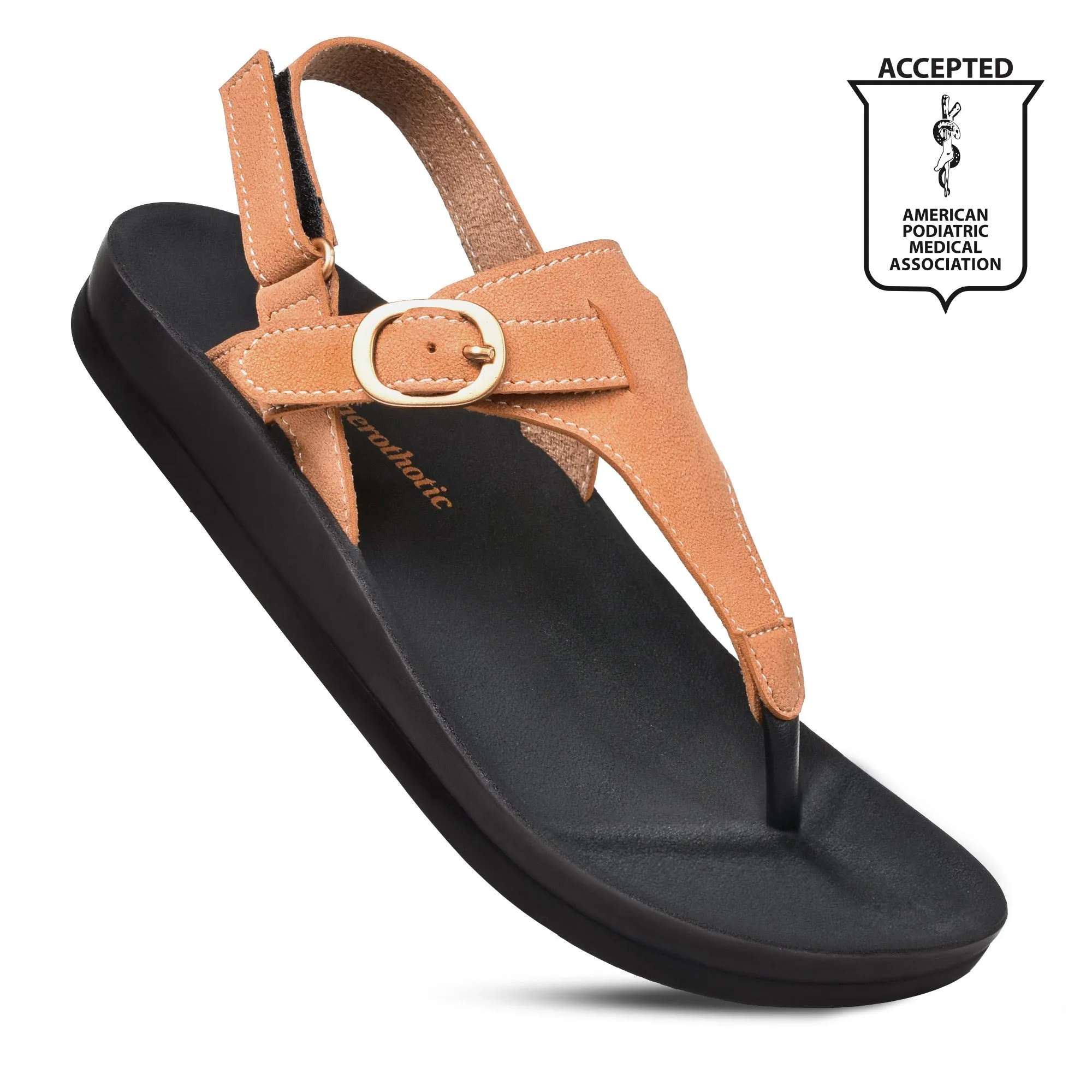 Aerothotic Slingback Open Toe Sandals | CozyCouture®