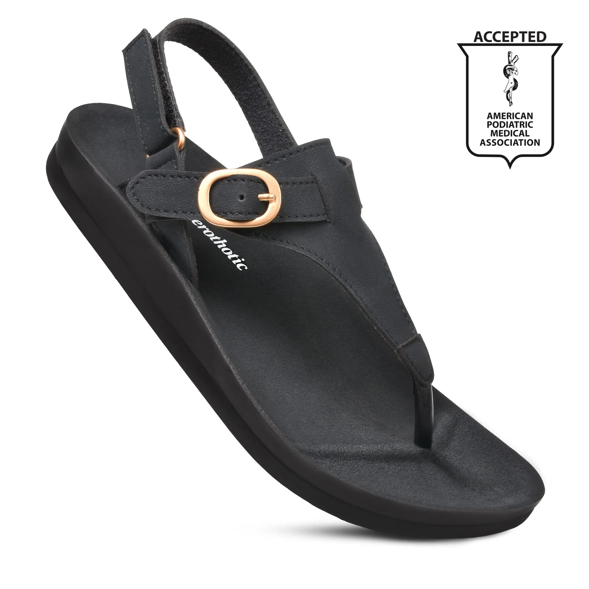 Aerothotic Slingback Open Toe Sandals | CozyCouture®