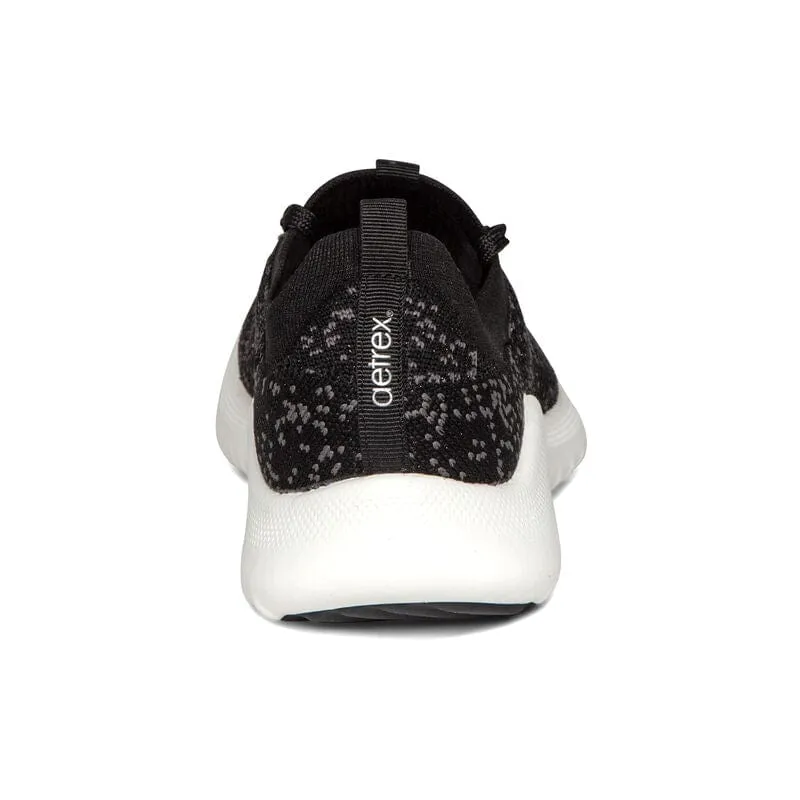 Aetrex Women's Carly Sneakers- Black