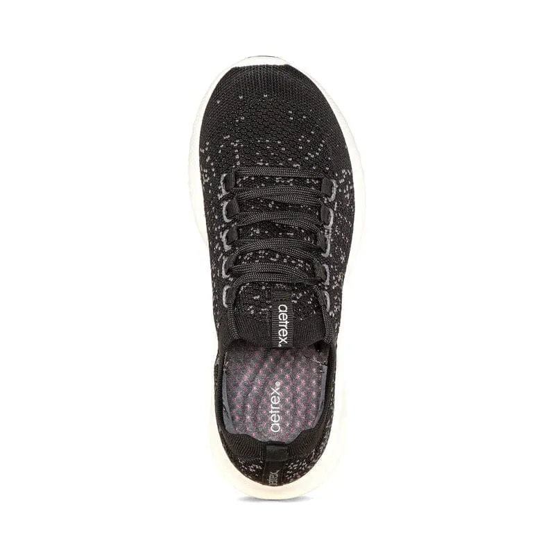 Aetrex Women's Carly Sneakers- Black