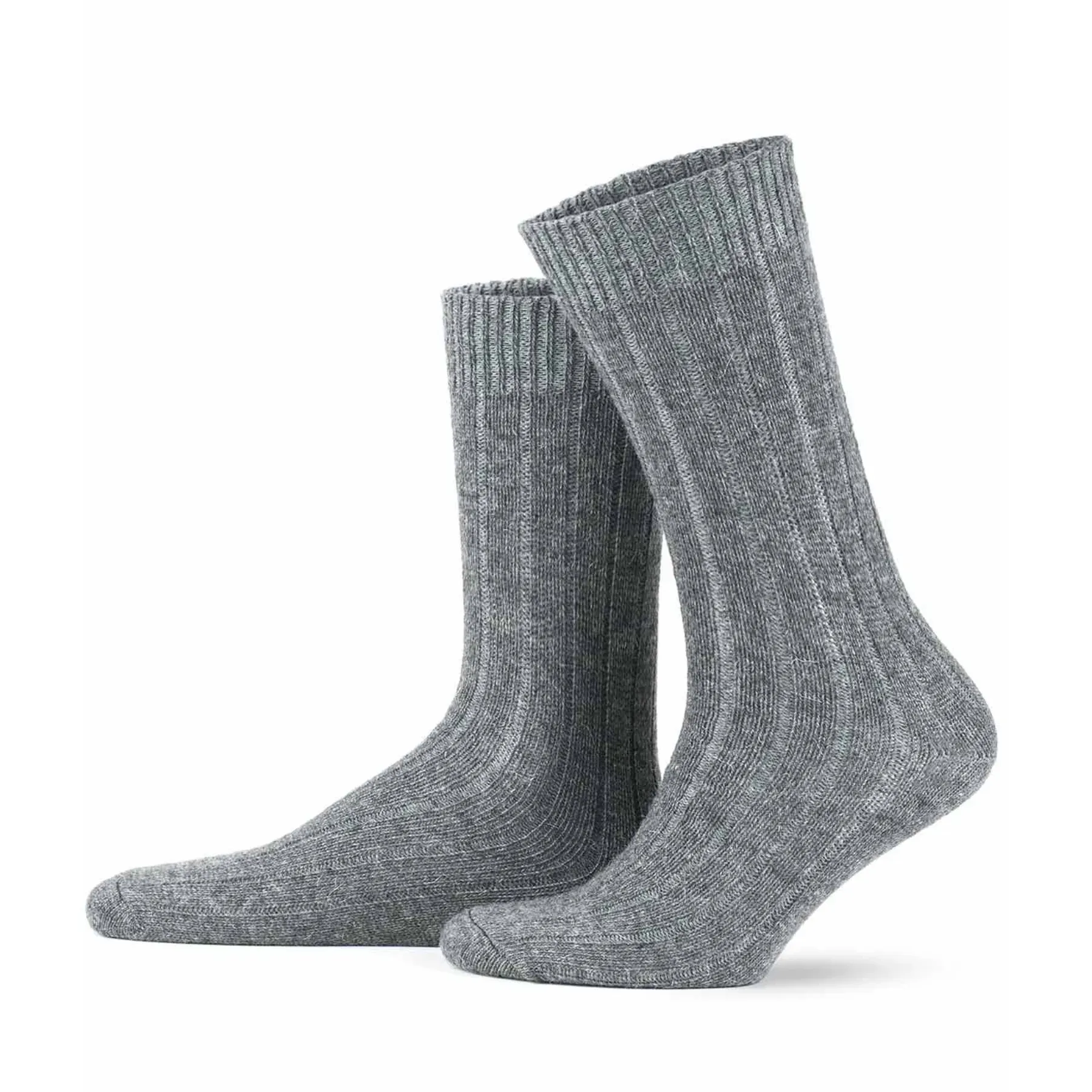 Alpaca Wool, Plain Coloured Winter Socks