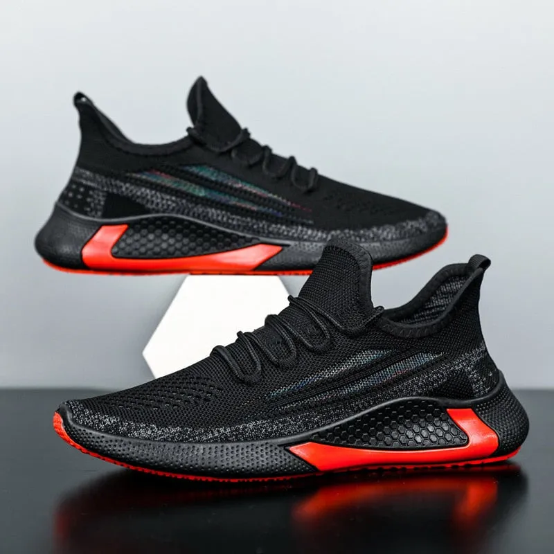 Angelo Ricci™ Breathable Jogging Trainers Platform Lace Up Sneakers