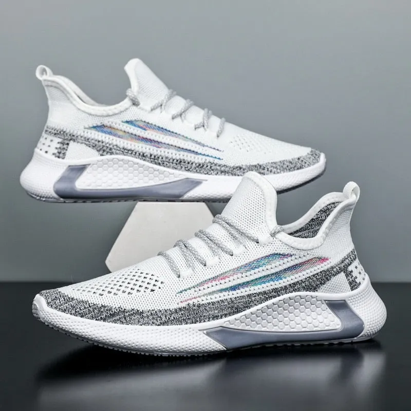 Angelo Ricci™ Breathable Jogging Trainers Platform Lace Up Sneakers