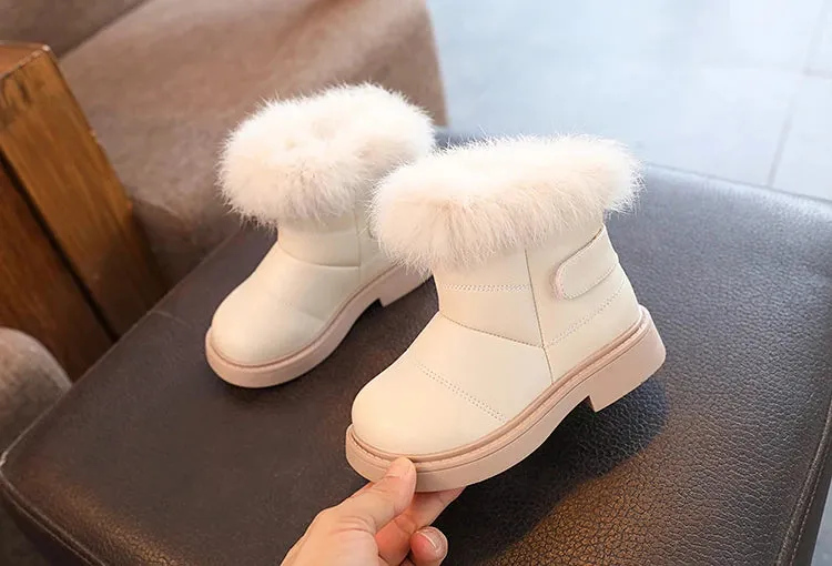 Anti-Slippery Boots with Fux Fur