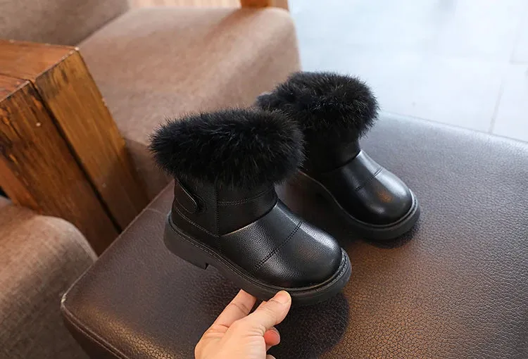 Anti-Slippery Boots with Fux Fur
