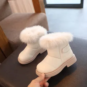 Anti-Slippery Boots with Fux Fur