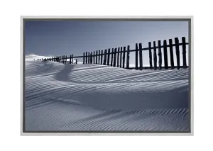Black and White Sand Dunes | Canvas Wall Art Print