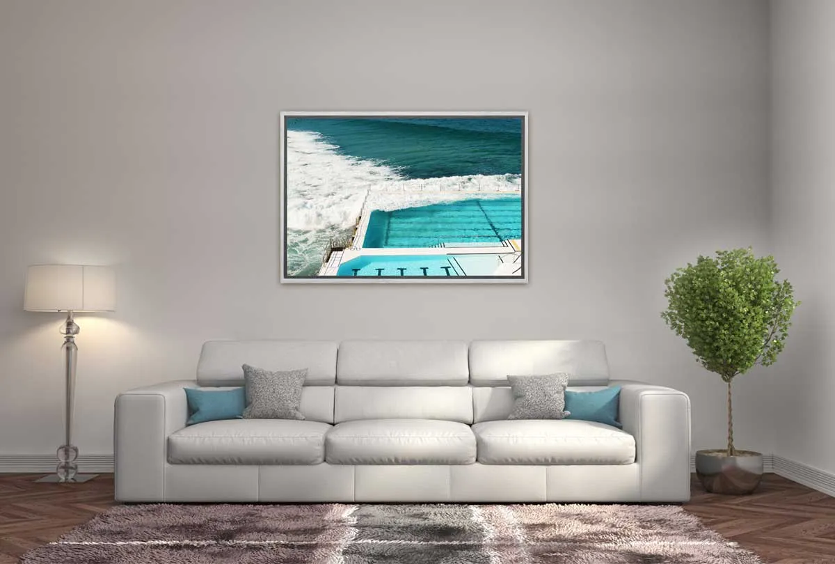 Bondi Icebergs Ocean Pool, Sydney | Canvas Wall Art Print
