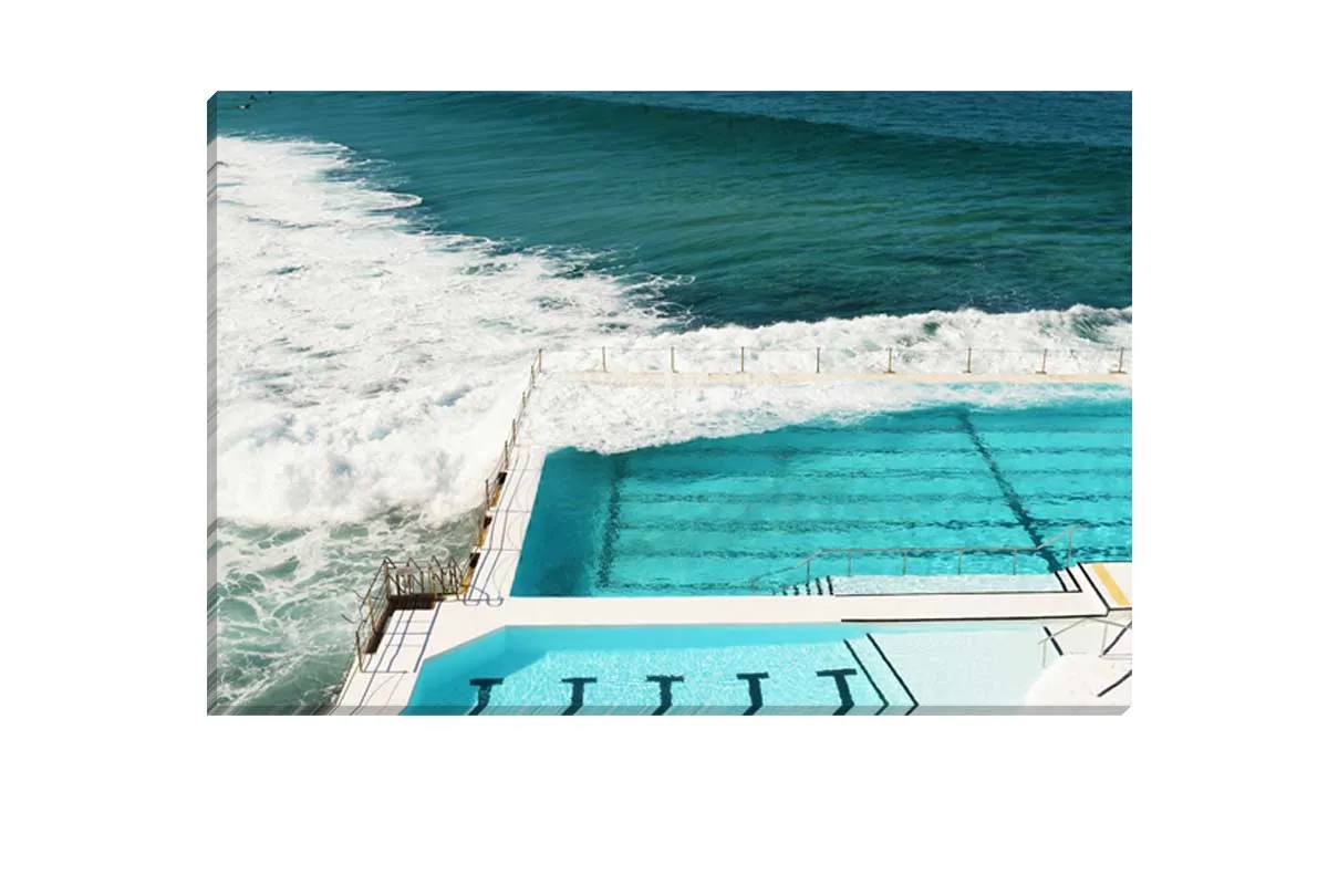 Bondi Icebergs Ocean Pool, Sydney | Canvas Wall Art Print