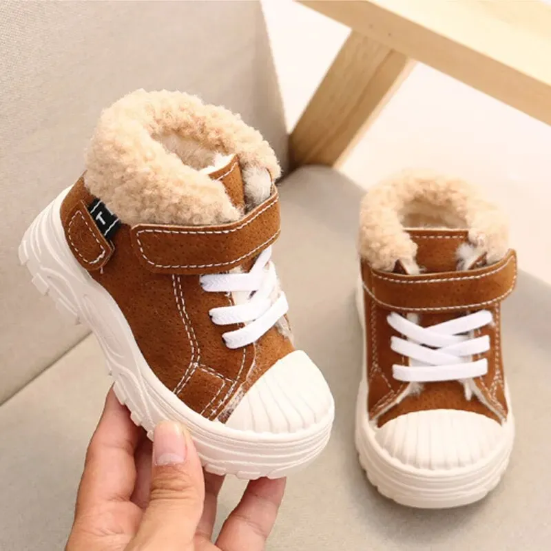 Children Warm Boots Winter