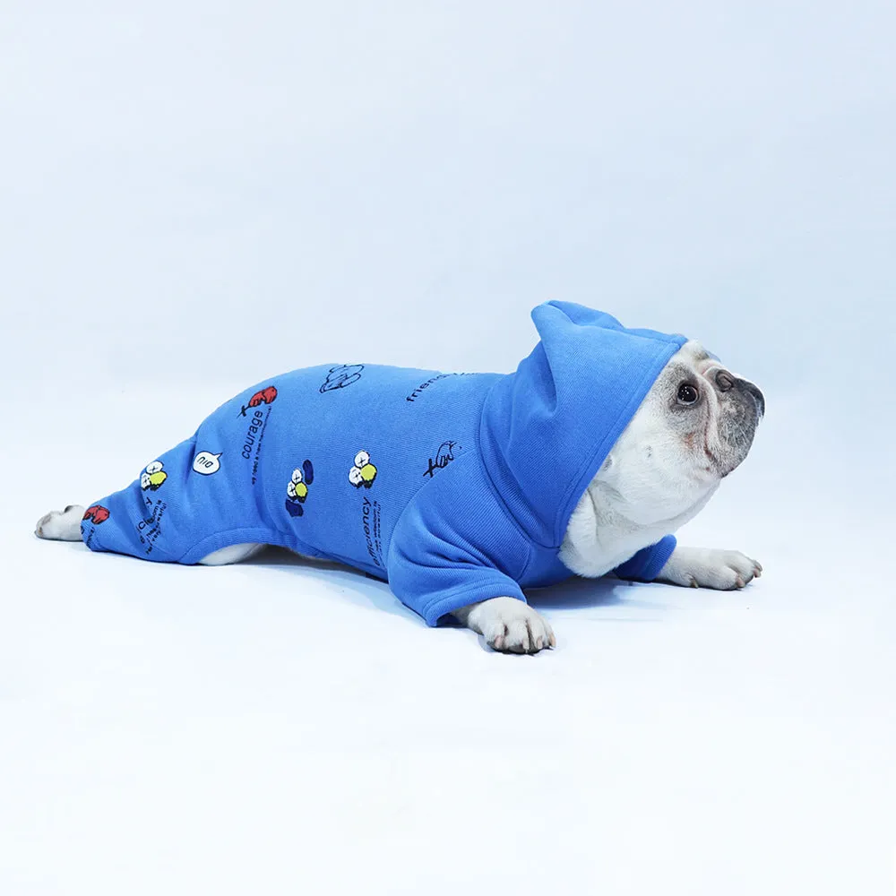 CozyBull French Bulldog Soft Fleece Winter Hoodie