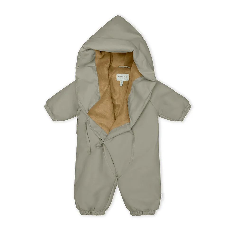 Fianna Fleece Lined Winter Pramsuit. GRS Vert