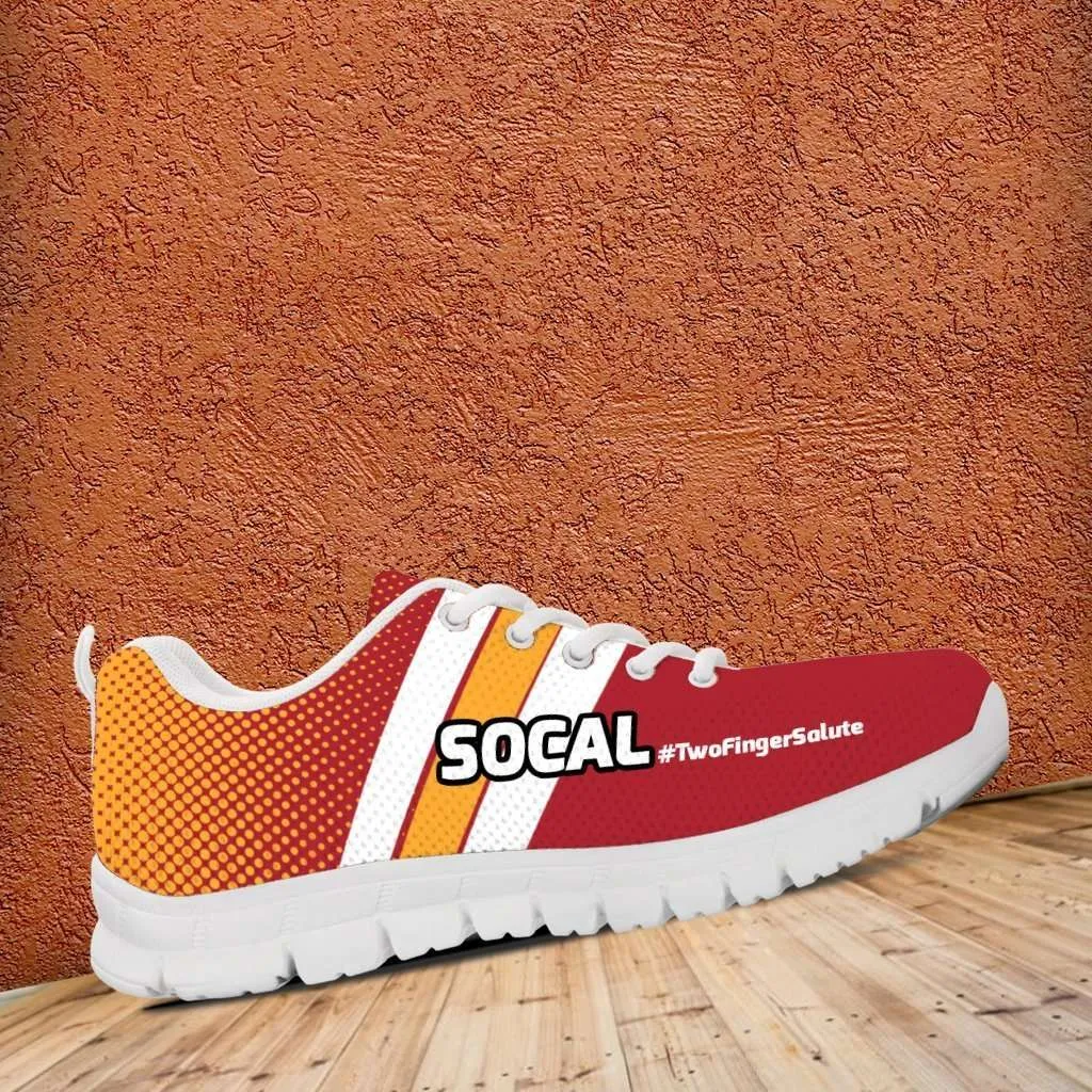 #FightOnVictorious So Cal Fan Mesh Fabric Running Shoes
