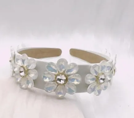 Floral daisy inspired hairbands