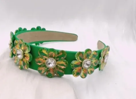 Floral daisy inspired hairbands