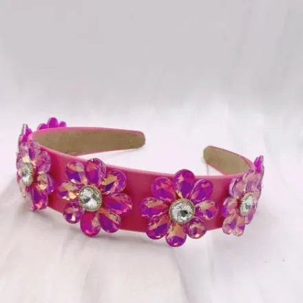 Floral daisy inspired hairbands