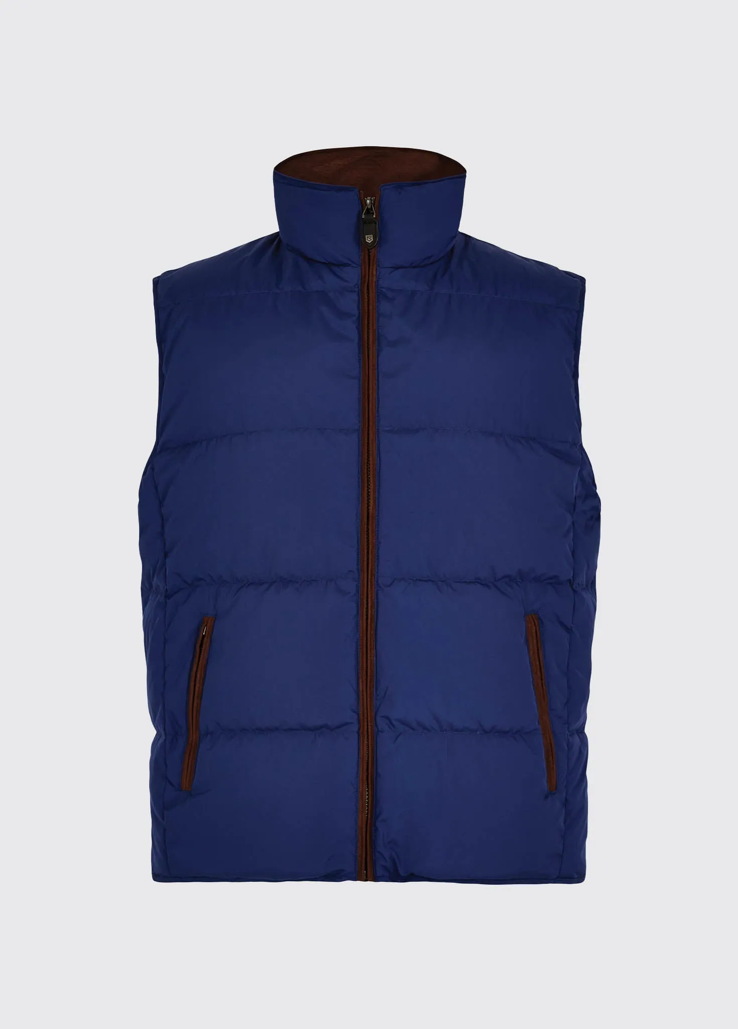Graystown Men's Down-filled Vest - Peacock Blue