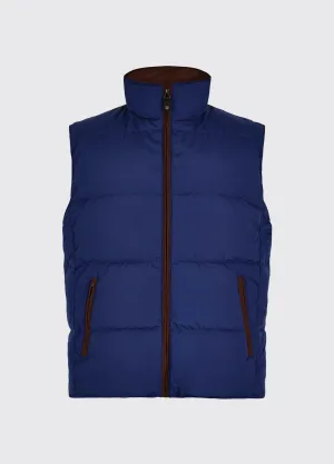 Graystown Men's Down-filled Vest - Peacock Blue