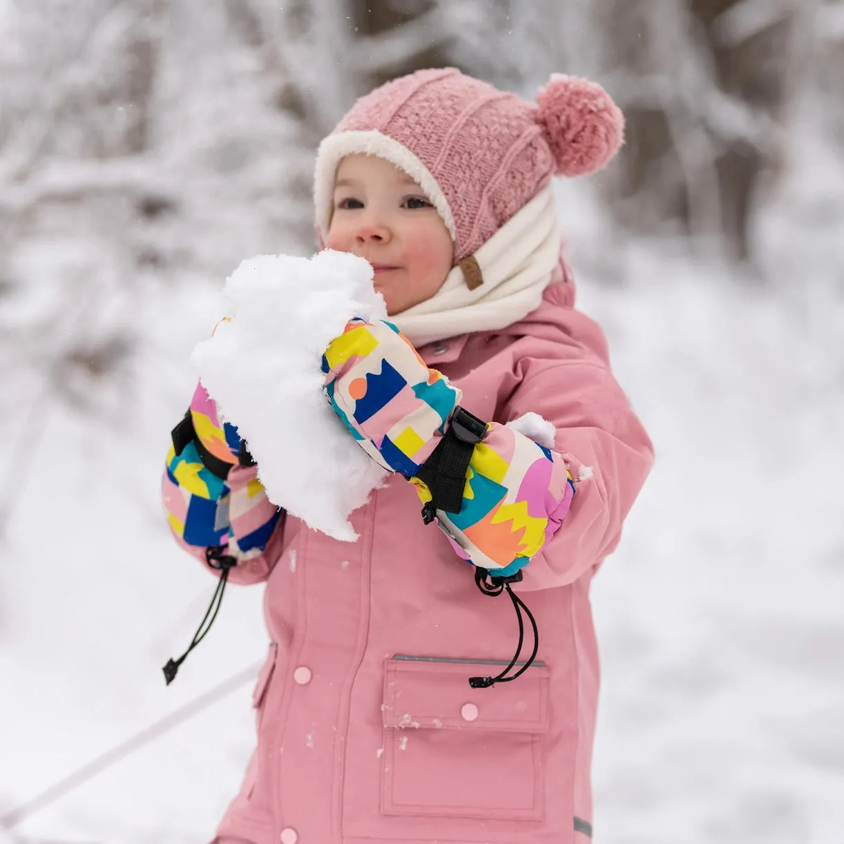 Jan & Jul Kids Toasty-Dry Waterproof Snow Mitten - Winter Sun