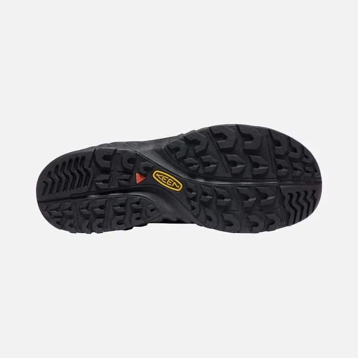 Keen Men's Nxis Evo Waterproof Shoes- Black/ Keen Yellow