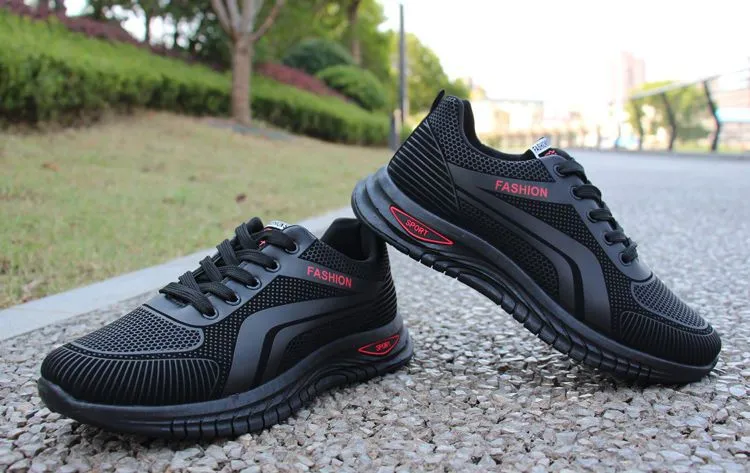 Men's Soft Leather Casual Pumps Middle-aged And Elderly Dad Travel Shoes