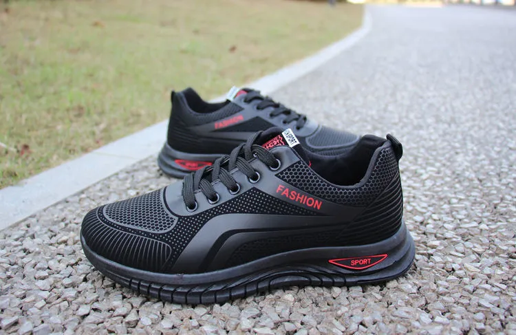 Men's Soft Leather Casual Pumps Middle-aged And Elderly Dad Travel Shoes