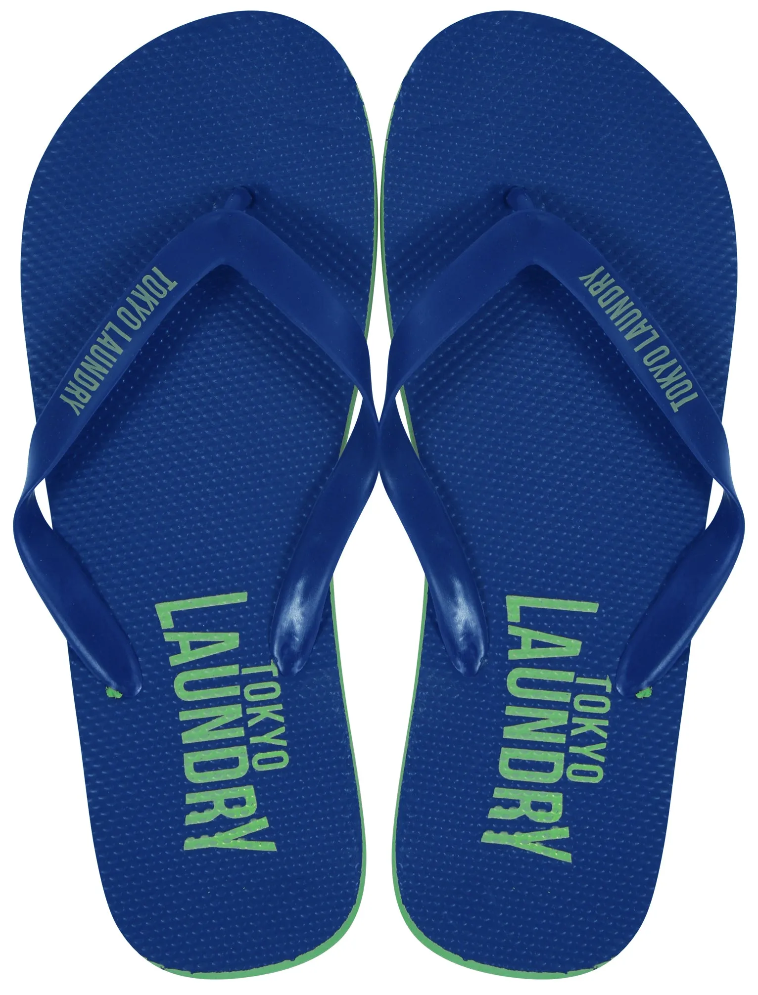 Mostyn Swim Shorts with Free Matching Flip Flops in Ocean - Tokyo Laundry