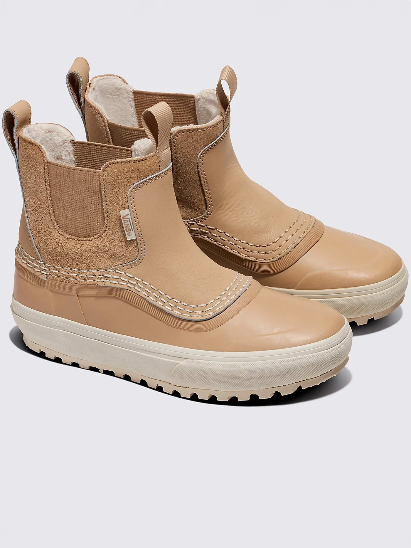 MTE Standard Mid Chelsea Waterproof Beige/Khaki Boots