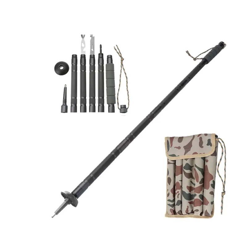 Multifunctional Outdoor Detachable Trekking Pole 183507