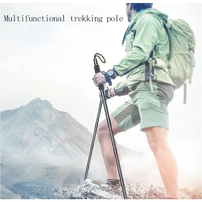 Multifunctional Outdoor Detachable Trekking Pole 183507