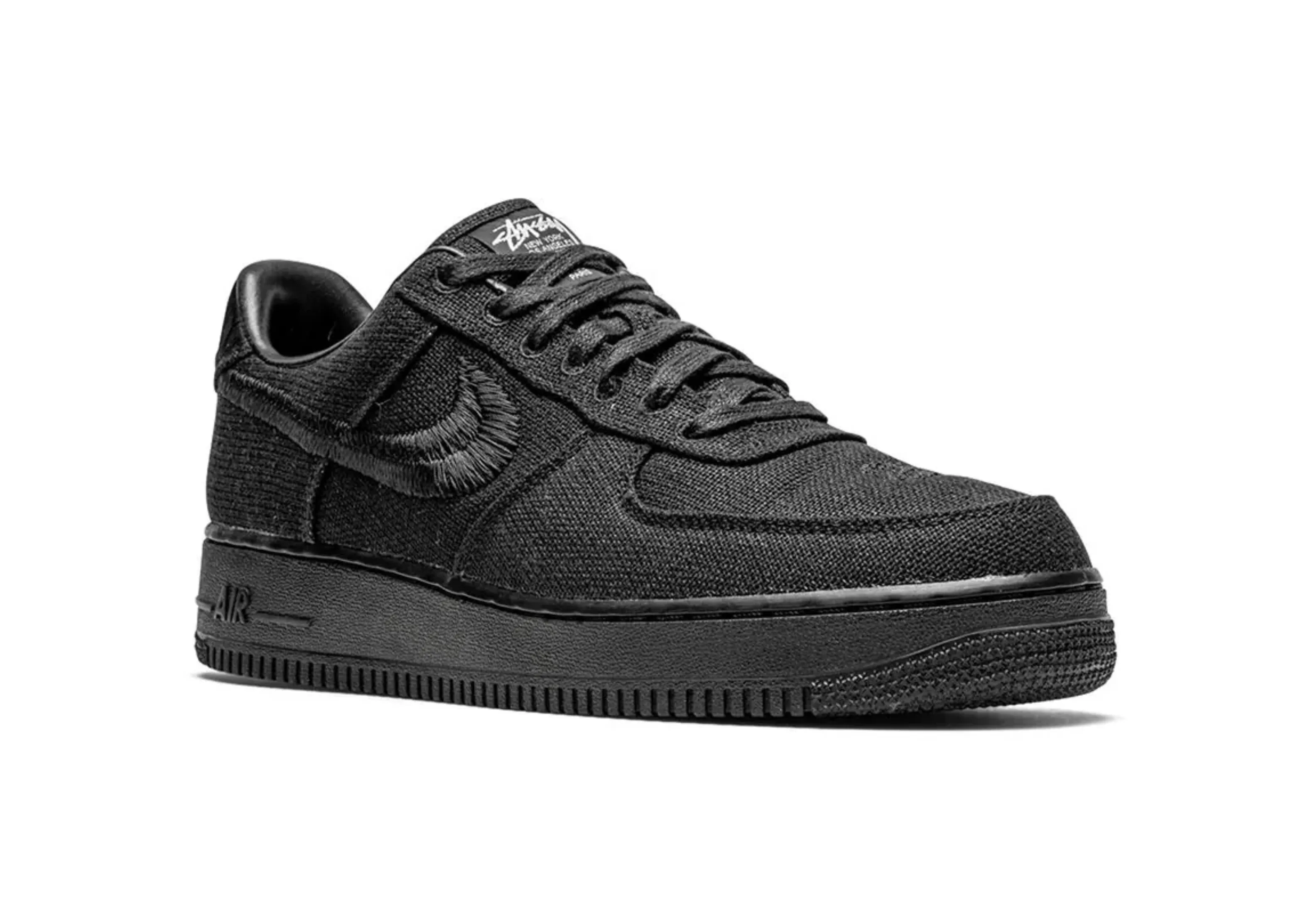 Nike Air Force 1 X Stussy Black