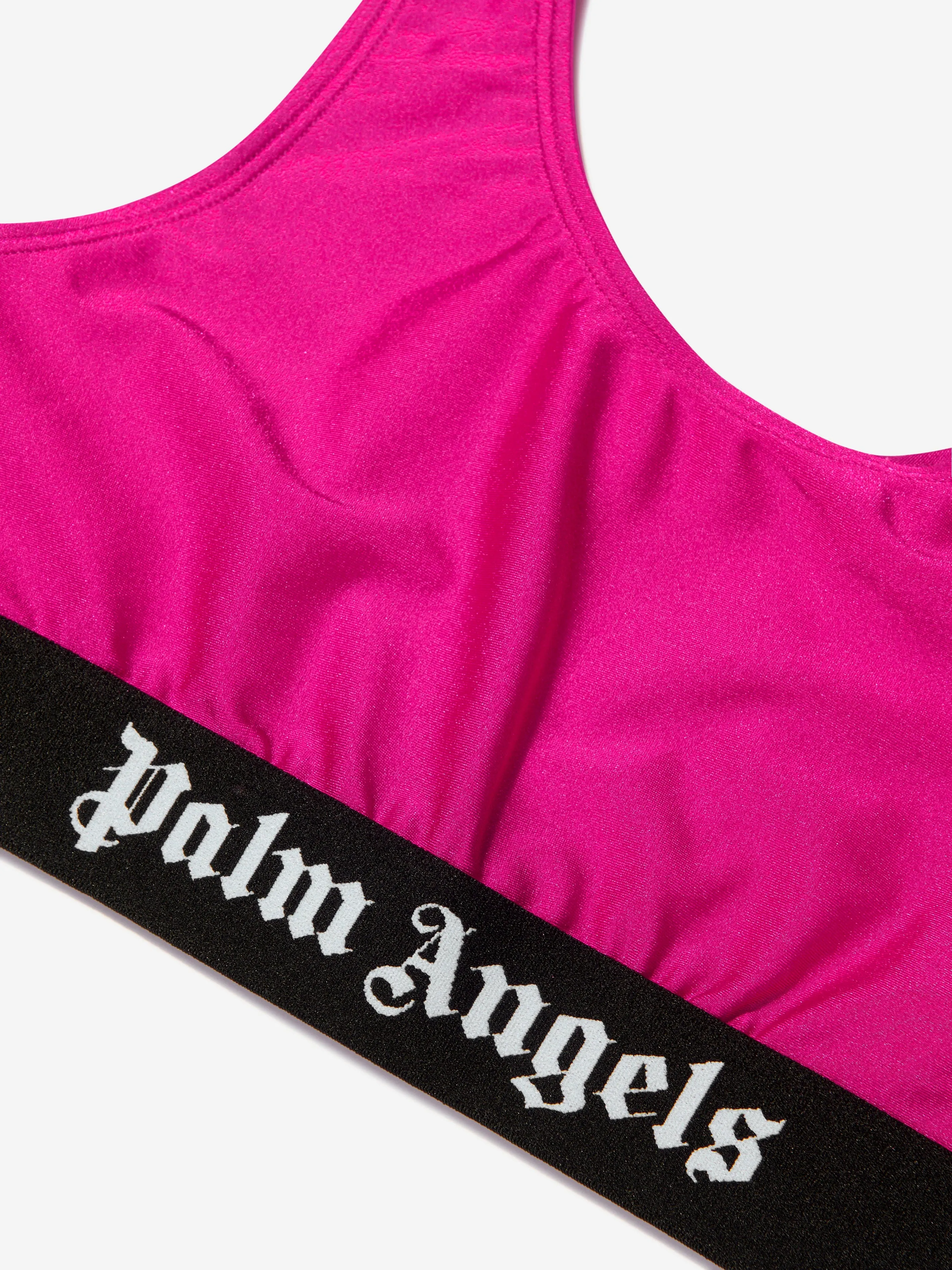 Palm Angels Girls Logo Tape Bikini