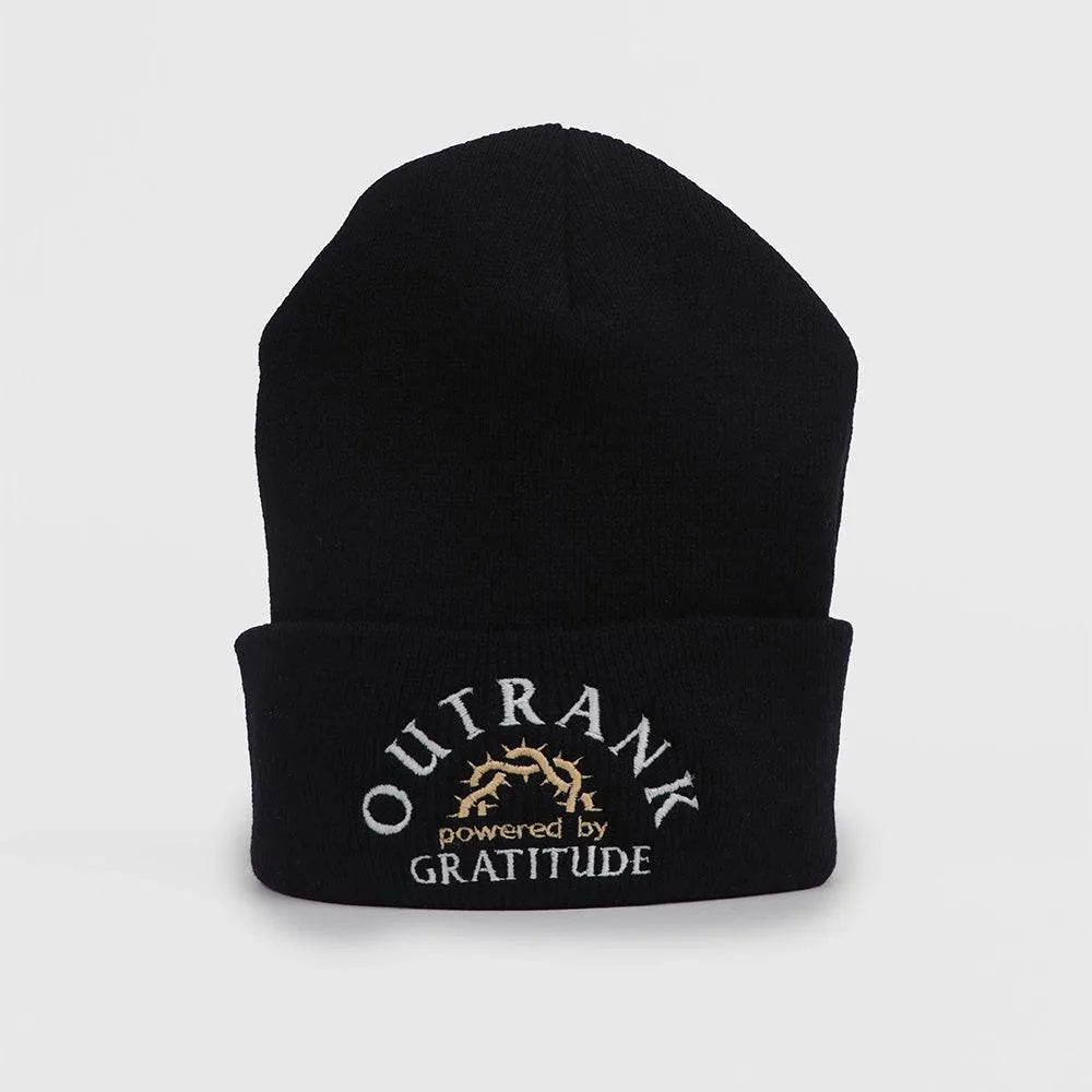 Powered by Gratitude Beanie