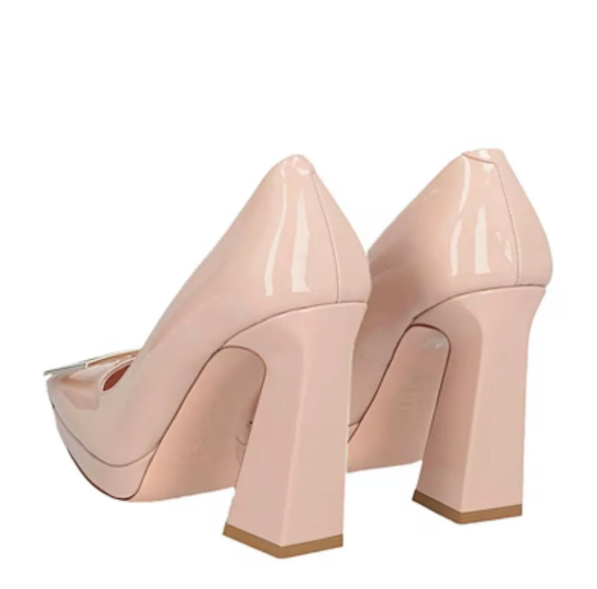 Roger Vivier Square toe heels