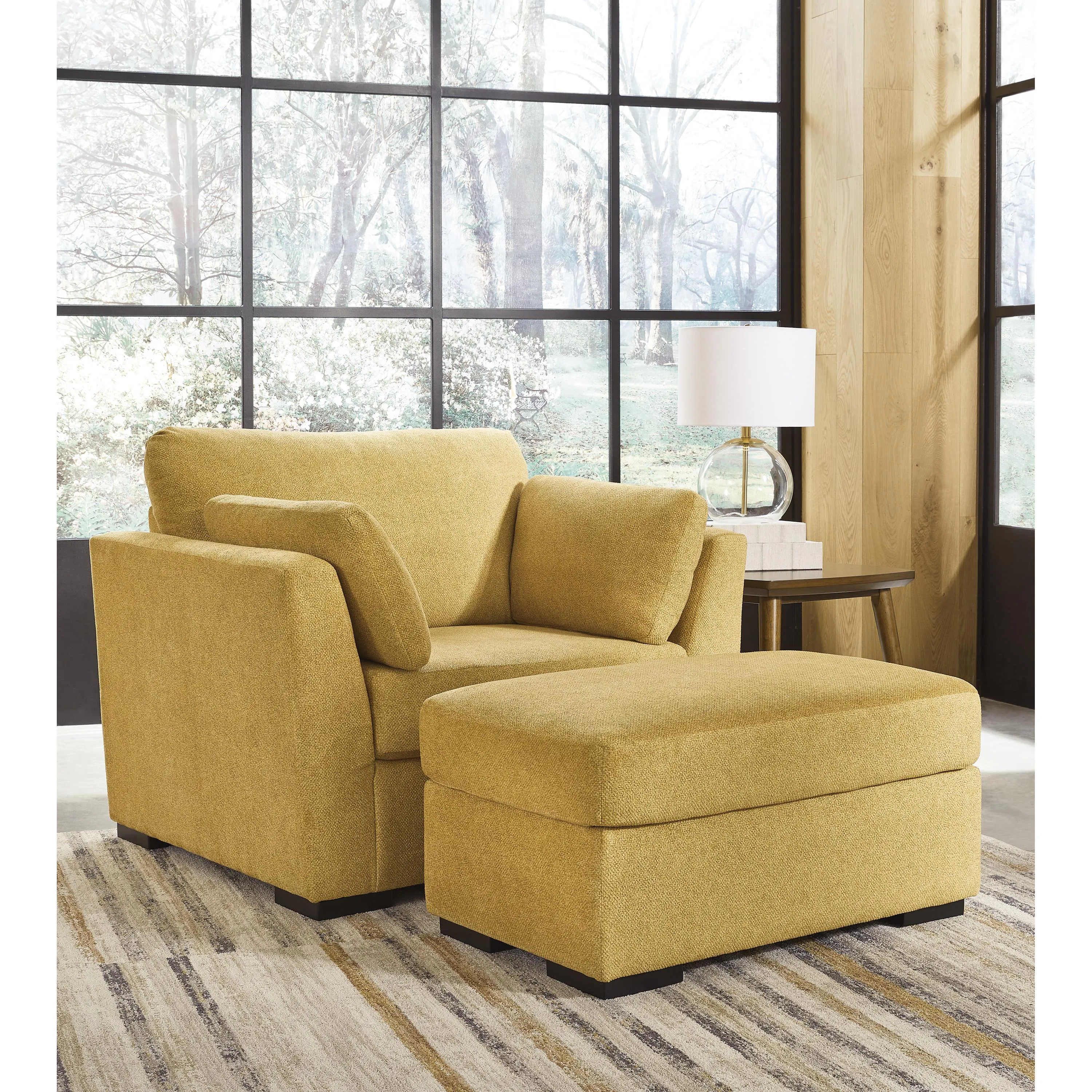 Signature Design by Ashley Keerwick Fabric Ottoman 6750614