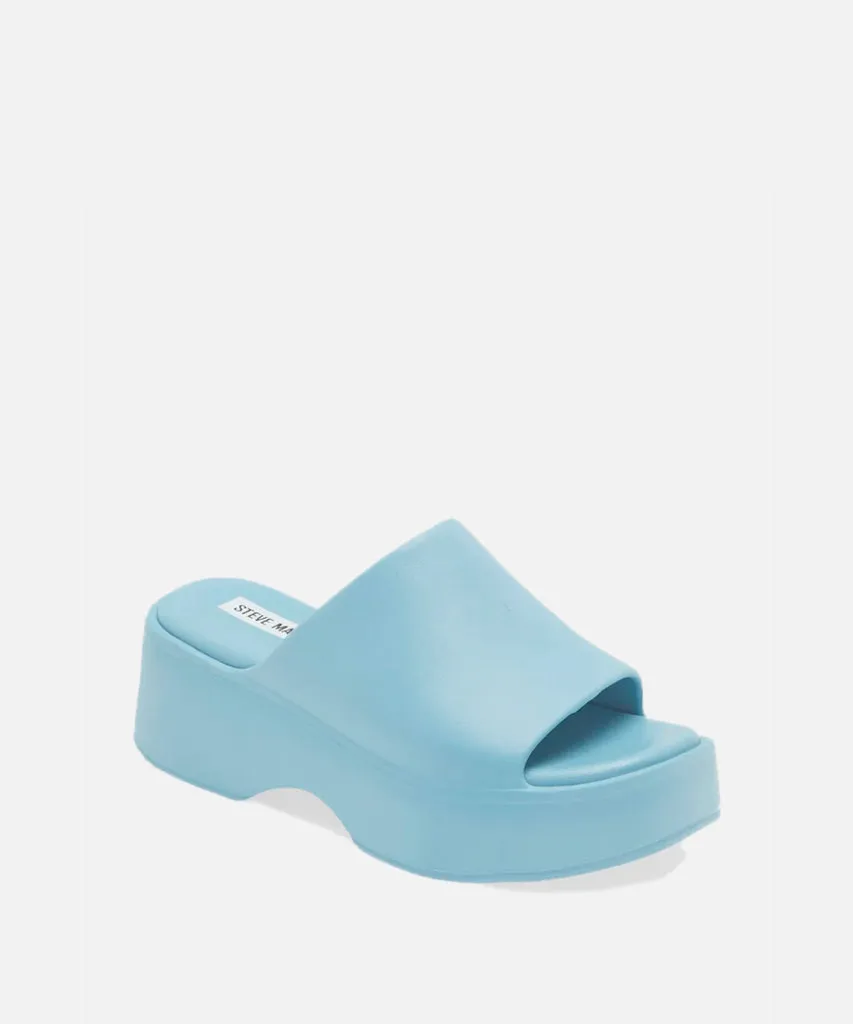 Slinky Platform Sandal - Blue