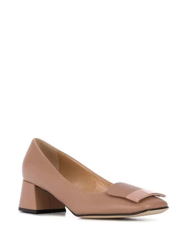 Sr1 Nude Leather Pumps (carryover style)
