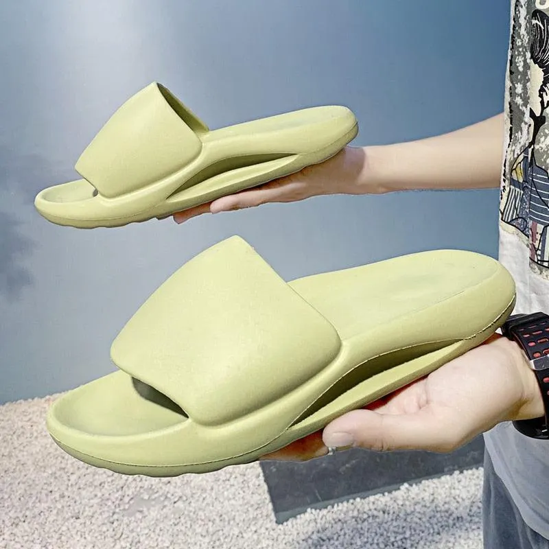 Summer Large Size Slippers Men's Coconut Slipper Indoor Non-slip Home Shoes