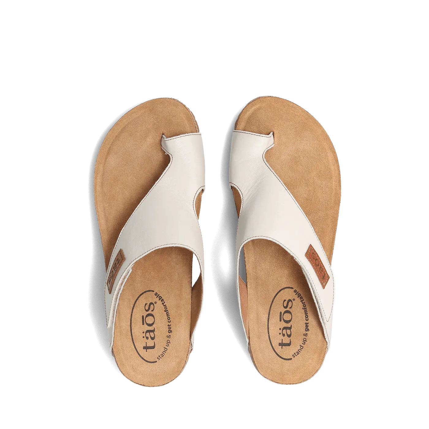 Taos Women's Loop Sandals- Off White