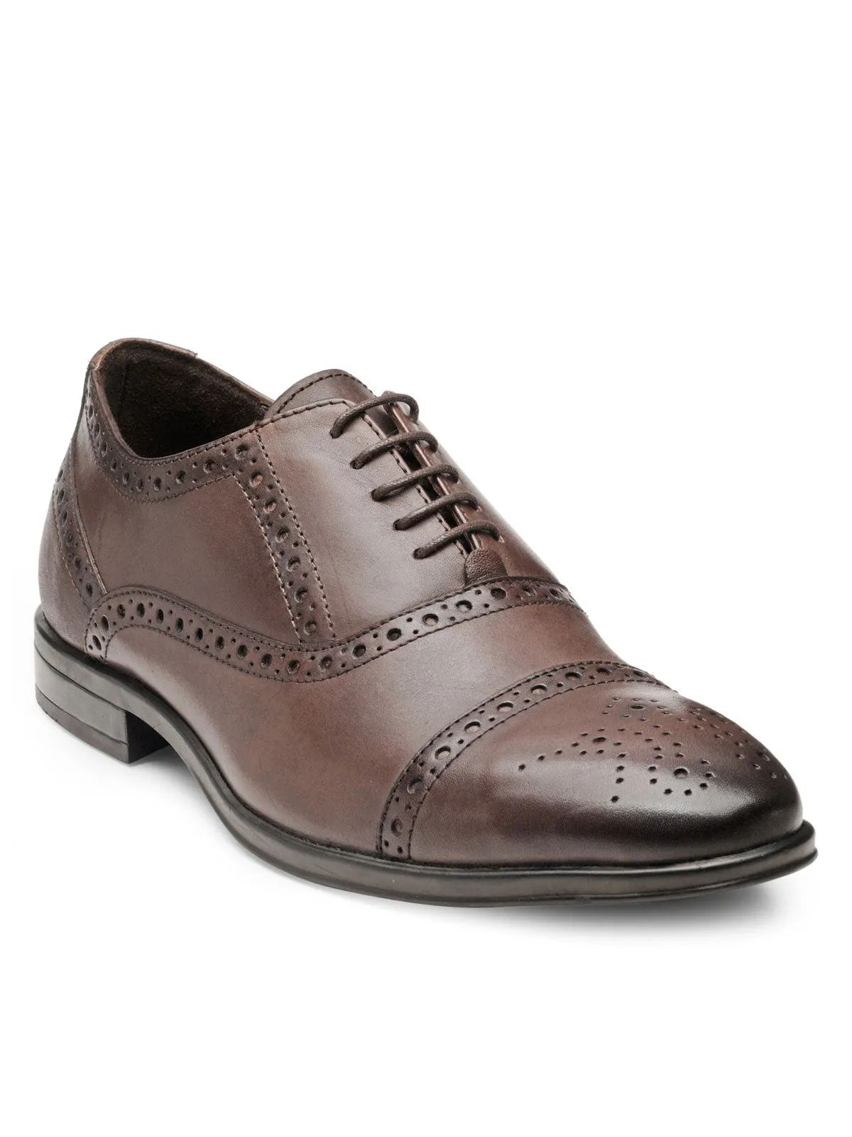 Teakwood Leather Men's Oxford/Brogue Shoes