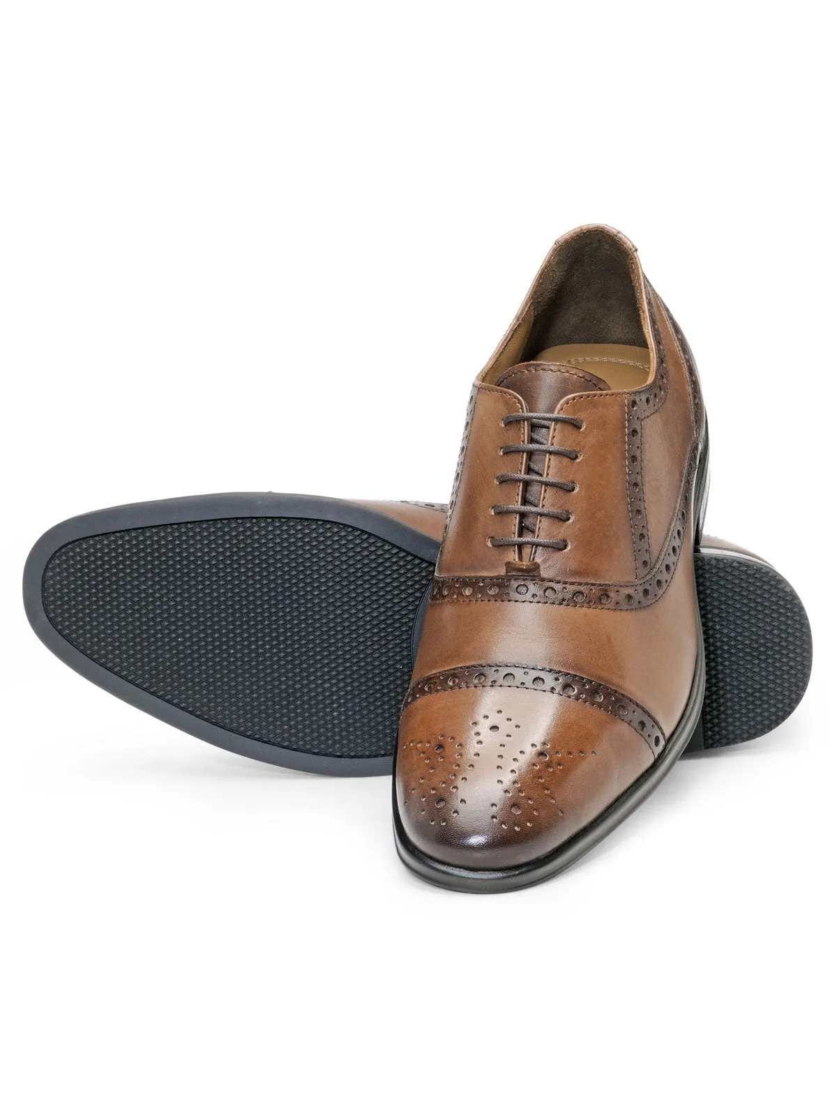 Teakwood Leather Men's Oxford/Brogue Shoes