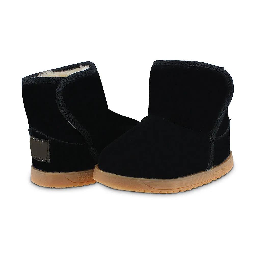 Toddler Kids Slip on Winter Snow Boots