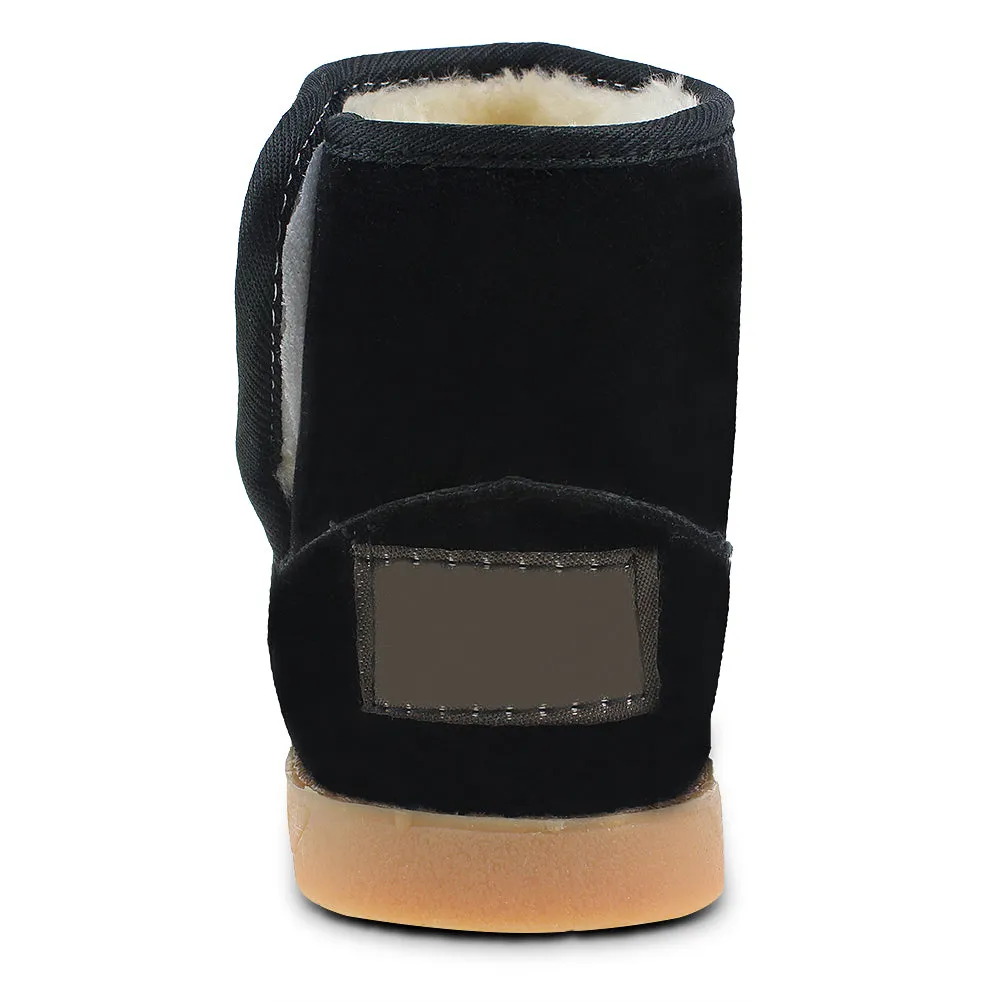 Toddler Kids Slip on Winter Snow Boots