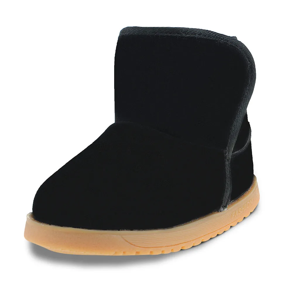 Toddler Kids Slip on Winter Snow Boots