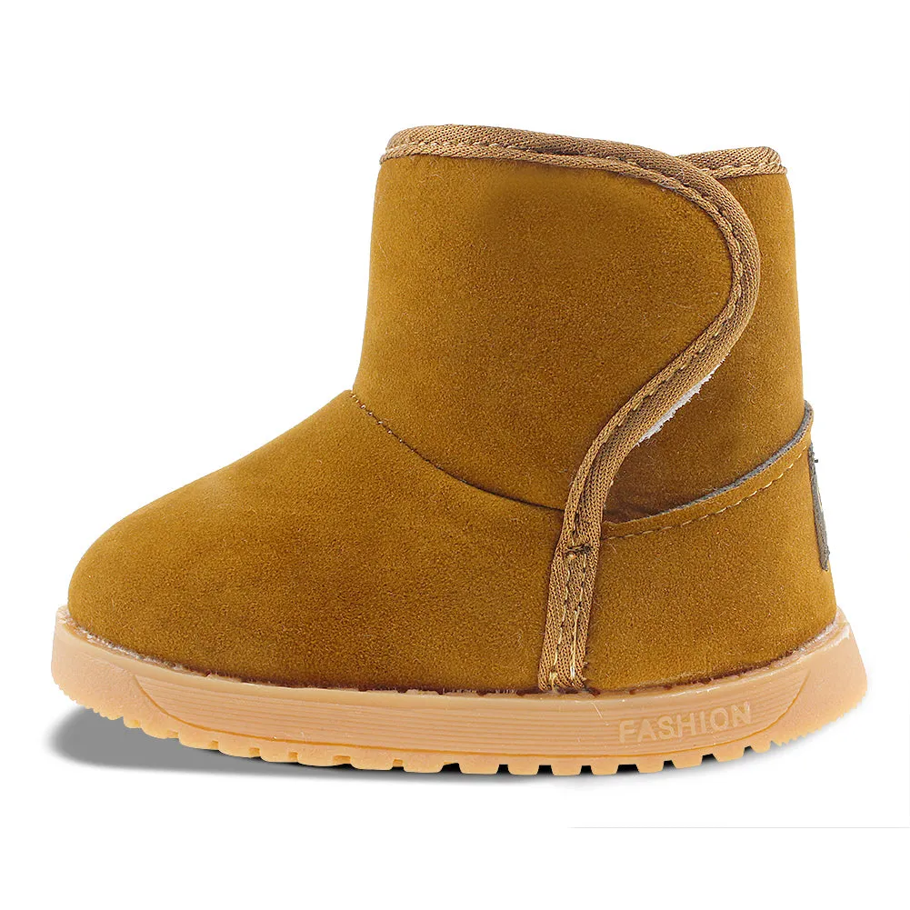 Toddler Kids Slip on Winter Snow Boots