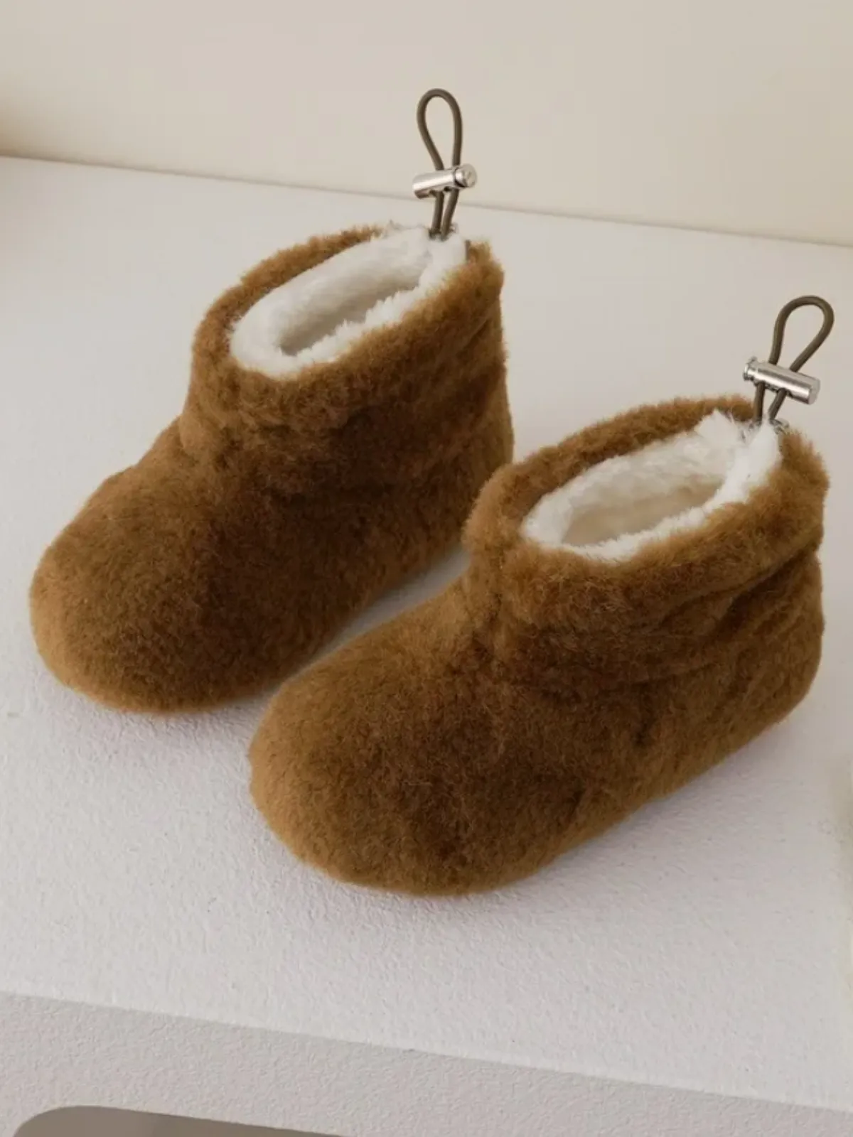 Toe-tally Furry Feet Fleece Boots by Liv and Mia