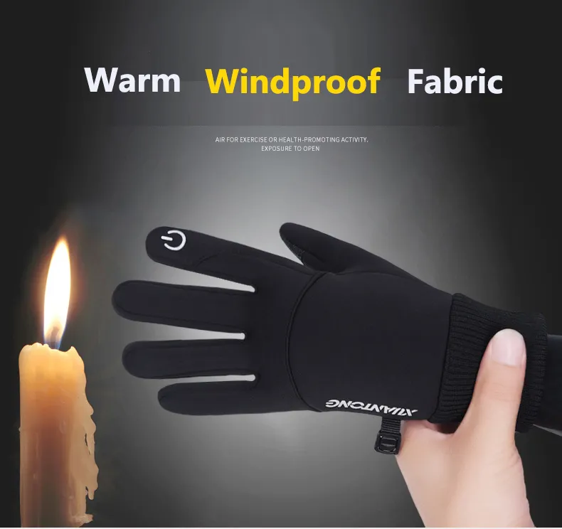Touch Screen Fleece Non-slip Winter Gloves | BespokeBrothers®