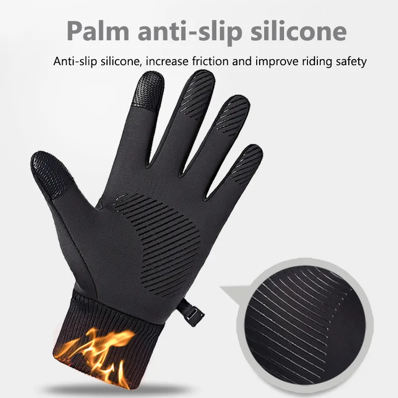 Touch Screen Fleece Non-slip Winter Gloves | BespokeBrothers®