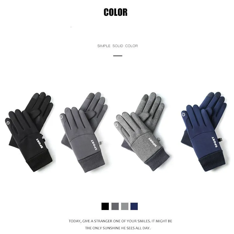Touch Screen Fleece Non-slip Winter Gloves | BespokeBrothers®