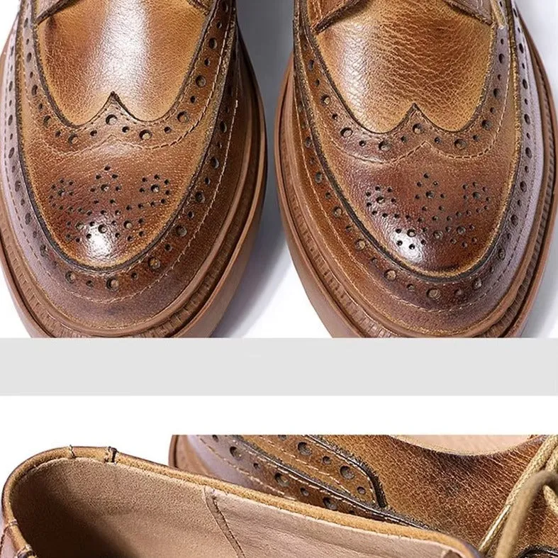 Veltique Business Lace Footwear